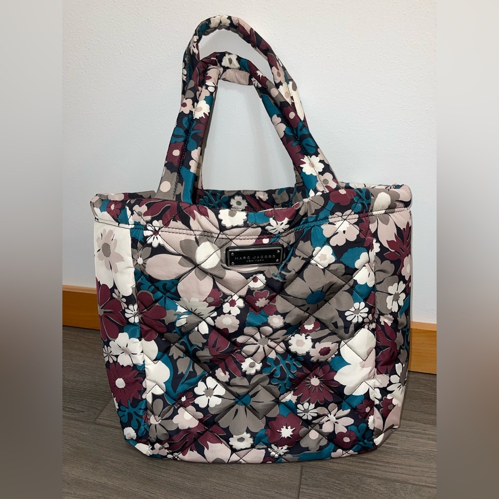 *HTF* NWT Marc Jacobs Multicolored Bag Quilted Flower Floral Tote New $190
